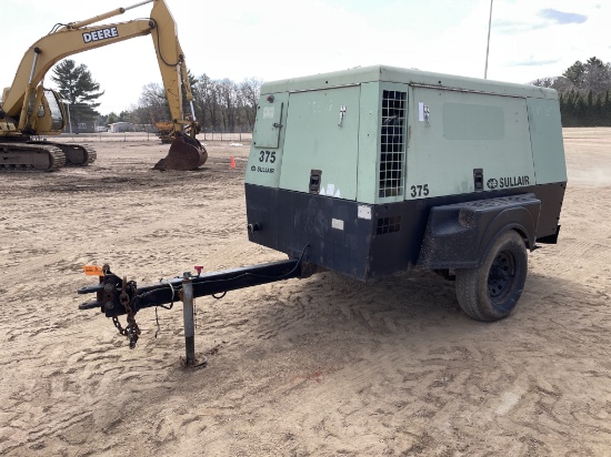 2009 Sullair 375 Towable Air Compressor