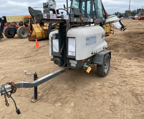 2012 Wacker Neuson Towable Light Tower