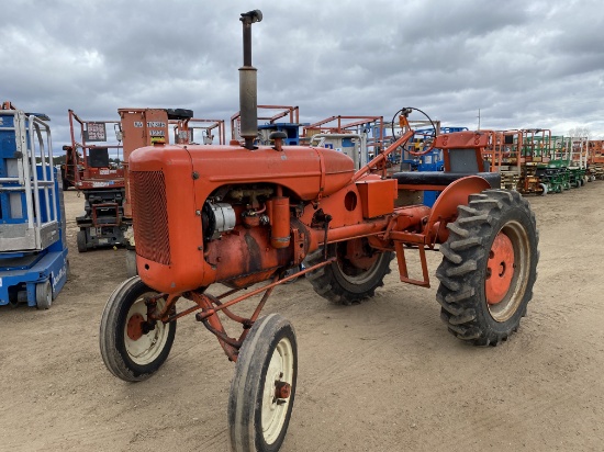 Allis Model B Wide Front Gas Tractor