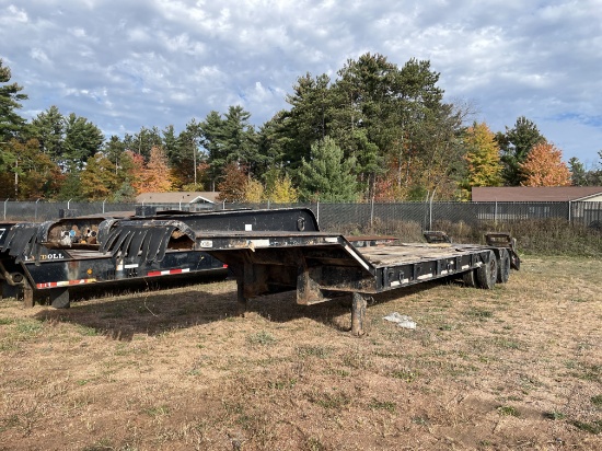 Flat Deck T/A Semi Trailer (No Title) (Sold For Parts Only)