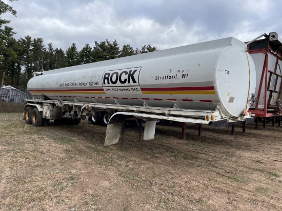 1978 Butler Tanker Semi Trailer (Has WI Title)