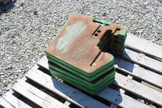 WEIGHTS: JOHN DEERE WEIGHTS QTY5 8041