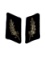 RARE German WW2 SA Standartenfuhrer Collar Tabs pair for Senior Officer Paramilitary rank in Nazi Pa