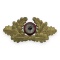 German WW2 NSDAP Political Leader's Visor Cap Wreath 1939 Pattern with Cockade marked RZM and M1/16