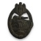 German WW2 Bronze Panzer Assault Badge - “EWE” Marked for Edelmetallwerke List & Hertl, Wien