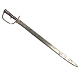 British English Navy Brunswick P-1837 Metal Hilt Sword Bayonet Mid-19thC