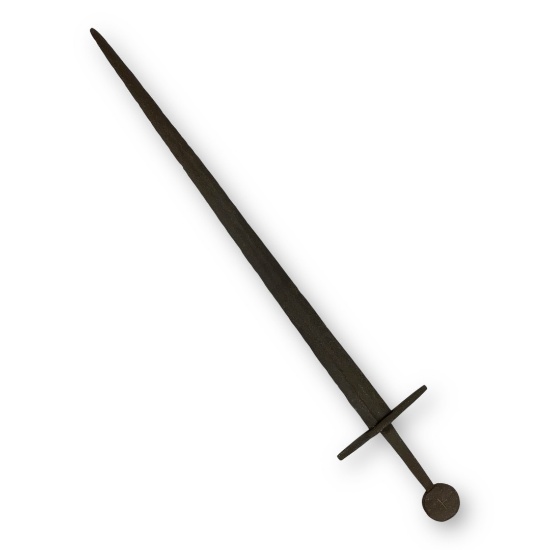 Medieval Sword - Oakshott Type XI (1100-1375) with Style G Disk Pommel and Style 1 Crossguard