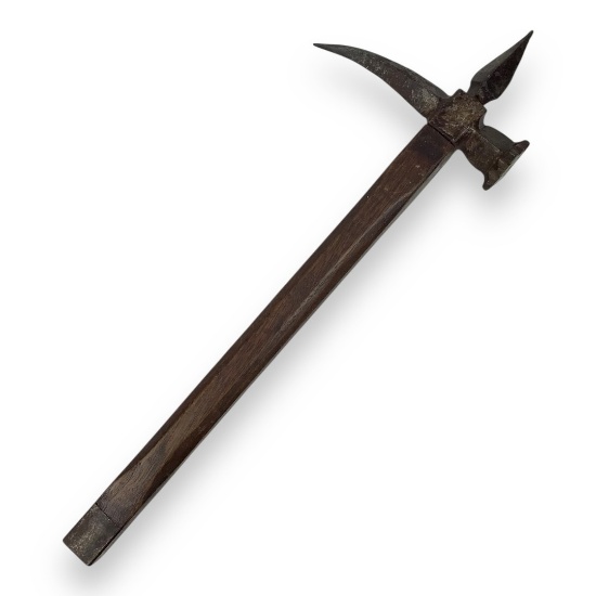 German or English Medieval Horseman's War Hammer - Fighting Axe Hybrid