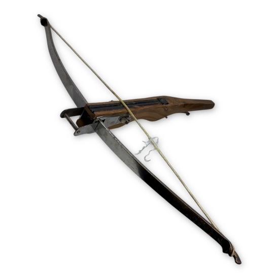 Functional Modern Reproduction Medieval Crossbow (Missing Stirrup)