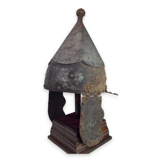 Medieval Helmet - Inscribed and Etched Designs