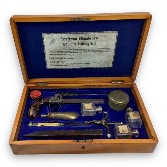 19th Century Vampire Killing Kit of Professor Ernst Blomberg