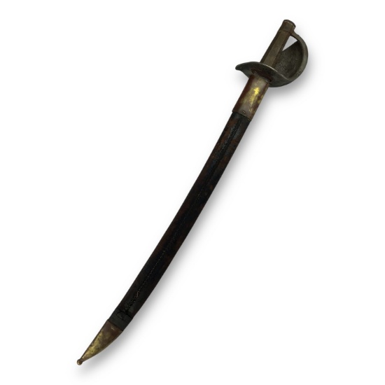 French Model 1833 Naval Boarding Cutlass - Dated 1841, Chatellerault Manufacture with Anchor Stamps