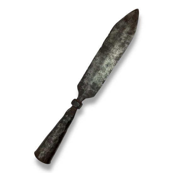 Rare American Revolutionary War Spontoon - U.S.Made Polearm, Circa Late 18th Century