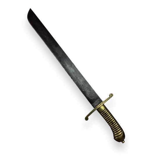 Imperial German Artillery Hanger Sword / Machete with "P.D.L." IR & Crown Markings
