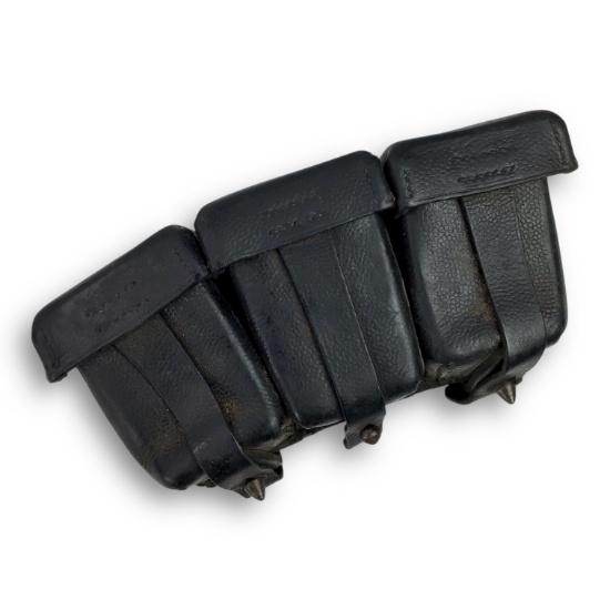 German WW1 1915 Leather Ammo Pouch