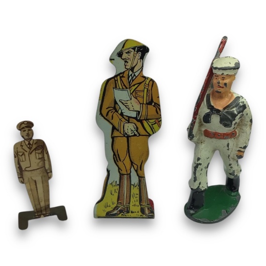 Metal Figures Standing