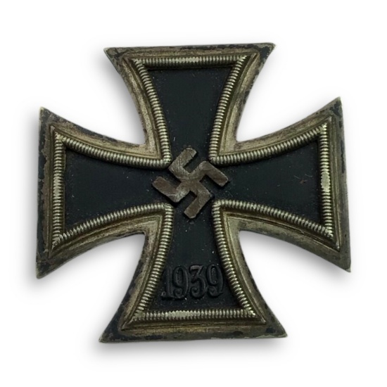 German WW2 Iron Cross 1st Class EK1 - Maker Marked "L/11"Â Wilhelm Deumer