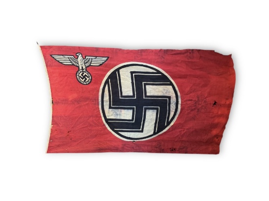 German WW2 NSDAP (Nazi Party) Eagle from a State Service Flag