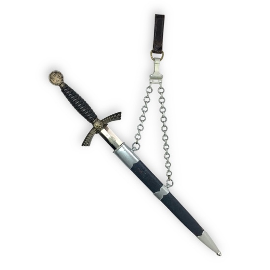 Rare German WW2 Luftwaffe Officer's 1st Model Dagger - Alcosa-Marked with Full Rig