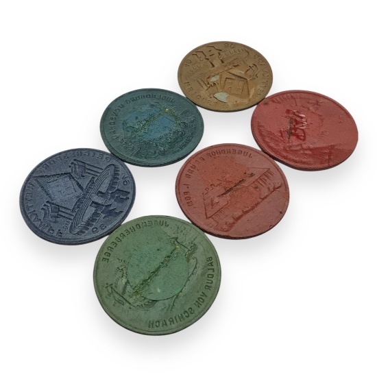 Collection of HJ Hostel Commemoration Badges
