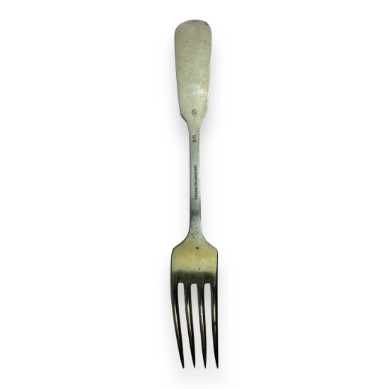 Silver Fork Marked "R.B."