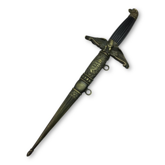 Hungarian WW2 1943 Air Force Parade Dagger - Named to Lt. Levente Bognar