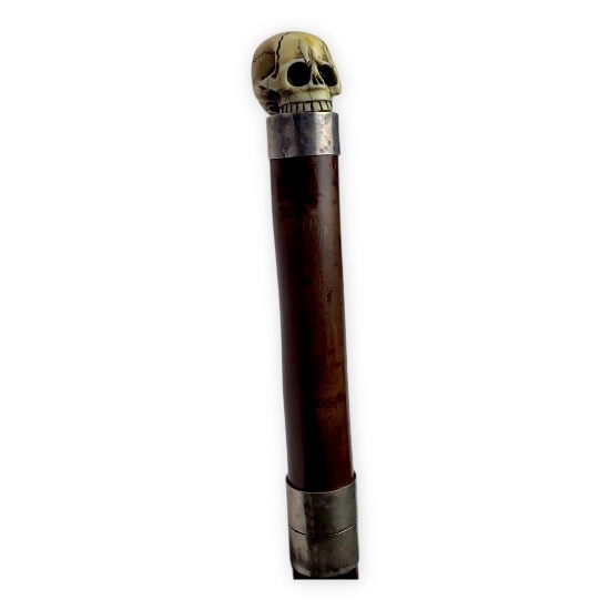 Sword Cane with Skull Pommel