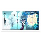 Zina Roitman, Limited Edition Serigraph, Hand Signed and Numbered, Letter of Authenticity.
