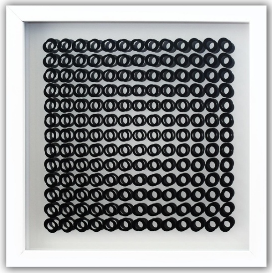 Victor Vasarely- 3D Wall Sculpture/object "Cinetiques"