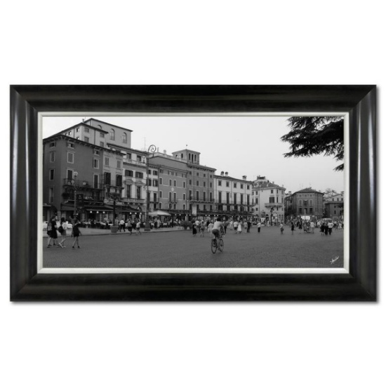 Misha Aronov, "Verona 1" Framed Limited Edition Photograph on Canvas, Numbered and Hand Signed with
