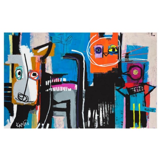 Lee Kaplan, Hand Signed Limited Edition Canvas with Letter of Authenticity.