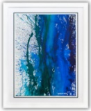 Wyland- Original Watercolor Painting on Deckle Edge Paper 