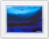 Wyland- Original Watercolor Painting on Deckle Edge Paper 