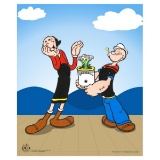 Popeye Spinach Limited Edition Popeye Sericel with Official King Features Syndicate Seal. Include...