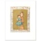 Golden Dreams Limited Edition Lithograph by Edna Hibel (1917-2014), Numbered and Hand Signed with...