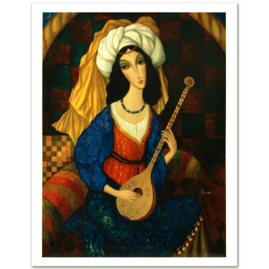 Sergey Smirnov (1953-2006), "Scheherazade" Limited Edition Mixed Media on Canvas (26" x 35"), Num...