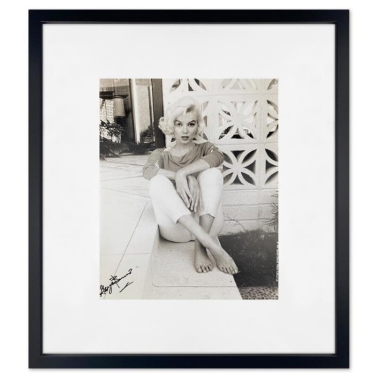 George Barris (1922-2016), "Marilyn Monroe: The Last Shoot" Framed Photograph Printed from the Or...