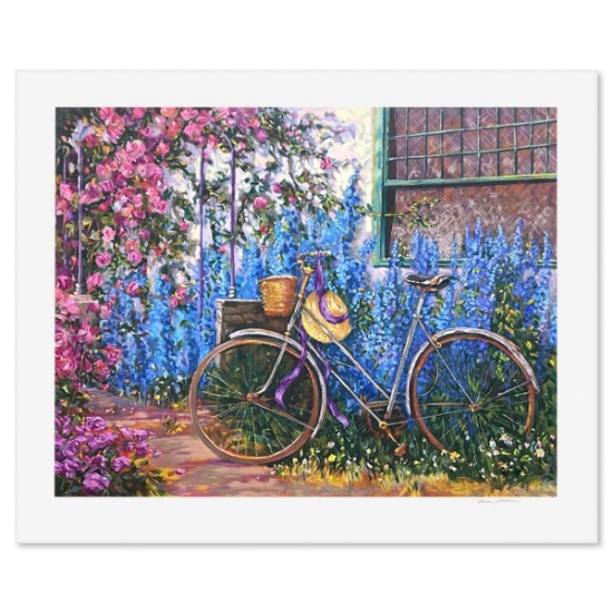 Henri Plisson (1933-2006), "Rose Cottage" Limited Edition Printer's Proof Serigraph, Numbered and...