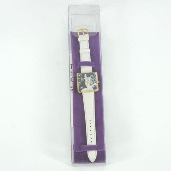 Vintage Peter Max "Profile" Watch with Original Packaging and Paperwork