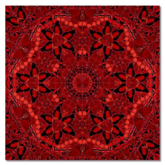 Damien Hirst, "The Empresses (H10-1 Wu Zetian)" Limited Edition Mixed Media on Aluminum Panel wit...