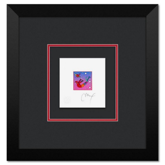 Peter Max, "Cosmic Flyer in Space Ver. II" Framed Limited Edition Lithograph, Numbered and Hand S...