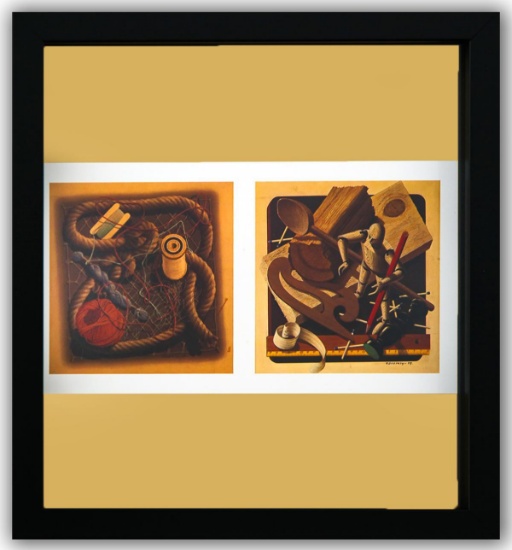 Victor Vasarely- Heliogravure Print "Untitled"