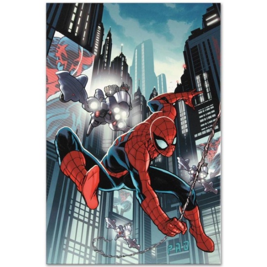 Marvel Comics "Timestorm 2009/2099: Spider-Man One-Shot #1" Numbered Limited Edition Giclee on Ca...