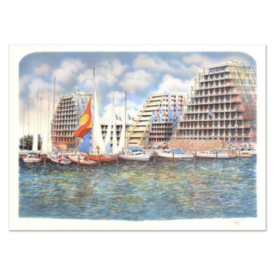 Rolf Rafflewski, "Grand Motte" Limited Edition Lithograph, Numbered and Hand Signed.