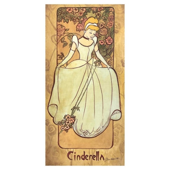 Tricia Buchanan-Benson, "Cinderella" Limited Edition Proof on Canvas from Disney Fine Art, Numbered