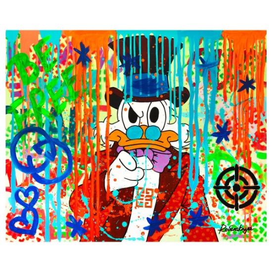 Nastya Rovenskaya- Mixed Media "You Can Do It"