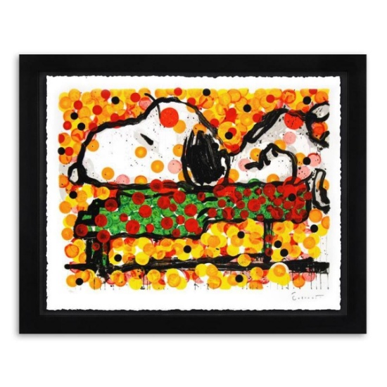 Tom Everhart, "Play That Funky Music" Framed Limited Edition Hand Pulled Original Lithograph. Han...