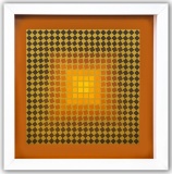 Victor Vasarely- Heliogravure Print 