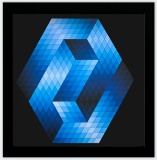 Victor Vasarely- Heliogravure Print 