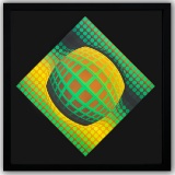 Victor Vasarely- Heliogravure Print 